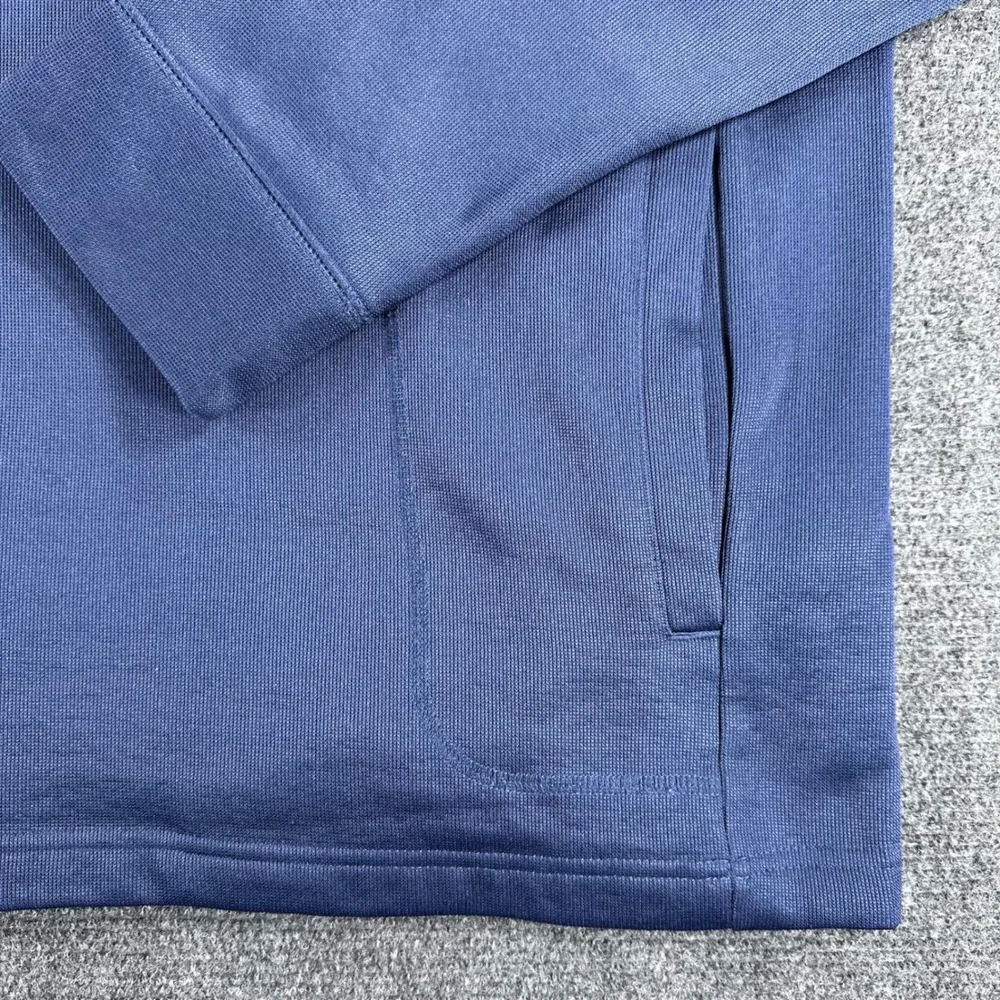 Callaway 1/4 Zip Pullover Mens XXL 2XL Blue Fleece Lined Golf Sweatshirt Jacket‎
